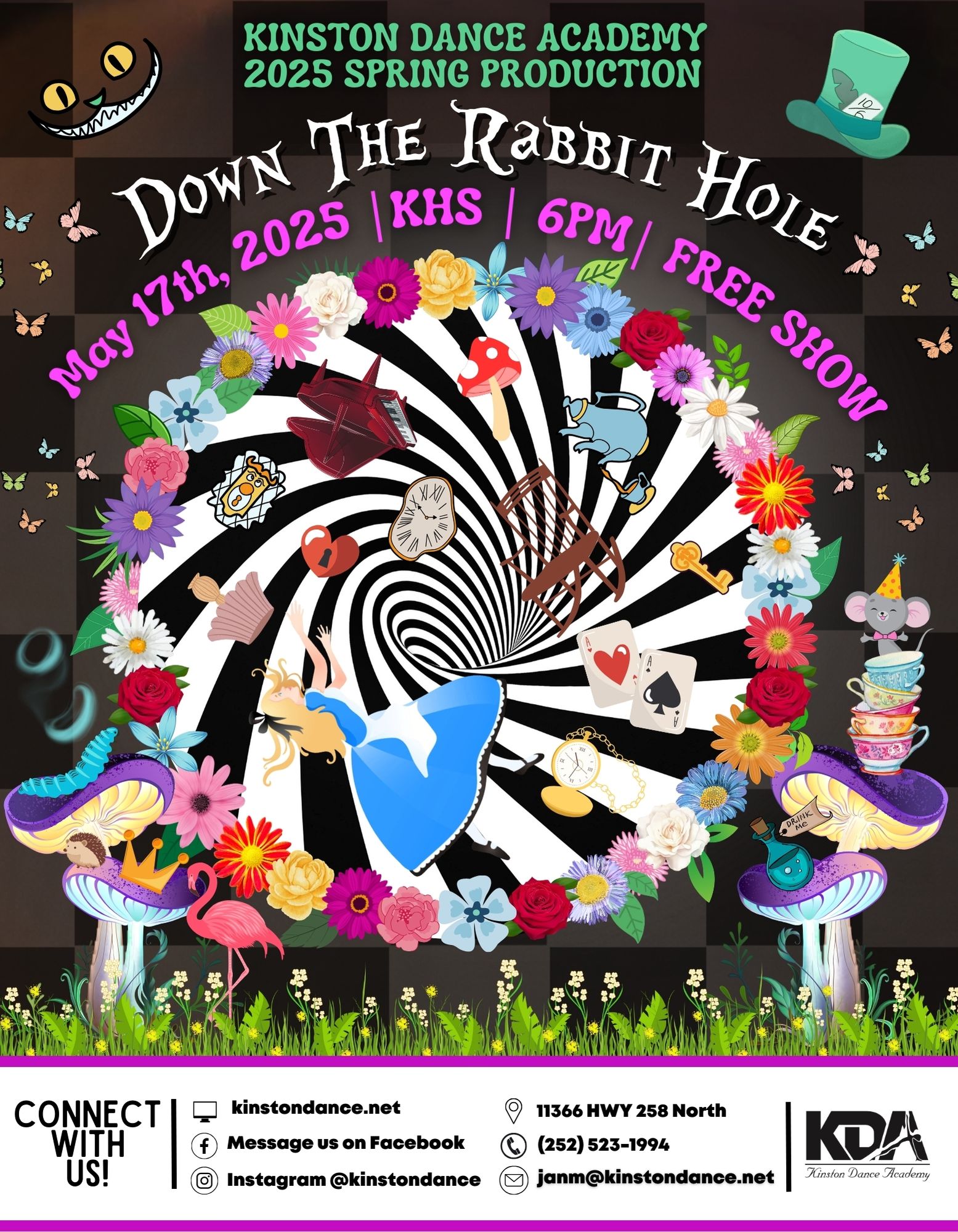 2025 Spring Production 2025 Spring Production Down the Rabbit Hole